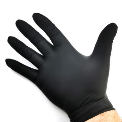 BRELA Pro Care XL Rękawice nitrylowe czarne bezpudrowe D5000
